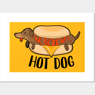 Hot dog Posters and Art